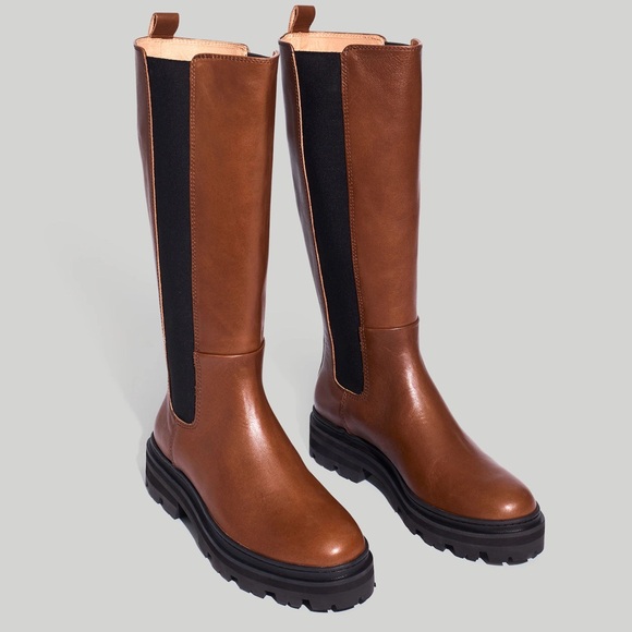Madewell Lugsole Brown Boots - Picture 3 of 4